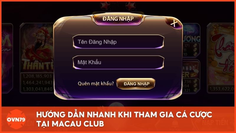 Hướng dẫn chi tiết các bước tạo tài khoản và tham gia cá cược tại cổng game